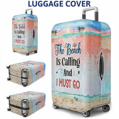 Catch Flights Not Feelings - Birthday Gift For Him, Her, Trippin', Vacation Lovers - Personalized Custom Luggage Cover