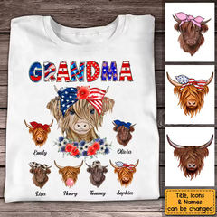 Gift For Grandma Herd America Shirt - Hoodie - Sweatshirt