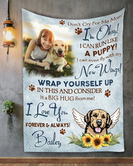 Unique Pet Loss Blanket Dog Remembrance Sympathy Gift For Dog Lovers