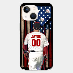 Custom Personalized Baseball Phone Case - Best Gift Idea For Baseball Lovers