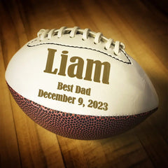 Personalized American Football/Rugby for Men - The Perfect Father's Day Sports Gift