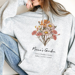 50%OFF⭐️Birth Flower Bouquet Customized Hoodie/Crewneck