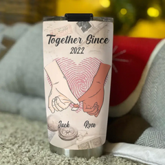 You Complete Me and Make Me A Better Person - 20oz Metal Tumbler