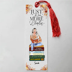 Acrylic Bookmark Gift - I want my coffee icy and My Books Spicy