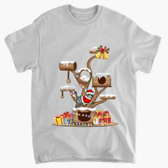 Christmas Cat Tower Personalized T-shirt