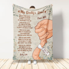 My Daddy's Hand Blanket-Macorner