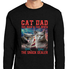 Custom Photo The Man The Myth The Snack Dealer Pet Shirt